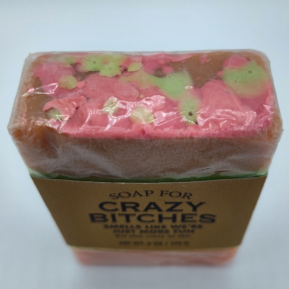 Whiskey River Soap Co. Crazy Bitches Soap Bar Funny Gag Gift 6 oz Novelty - Picture 3 of 3